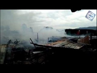 30 rumah terbakar di Likas