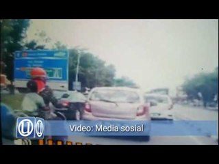 Tangan kanak-kanak tersepit rim tayar ketika bonceng motosikal