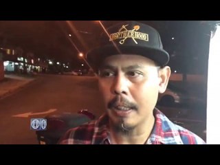 Brotherhood pertaruh nyawa turap jalan raya