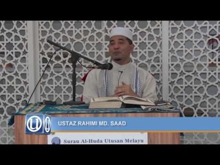 Dah sakit kaki baru ingat nak tarawih - Ustaz Rahimi Md  Saad