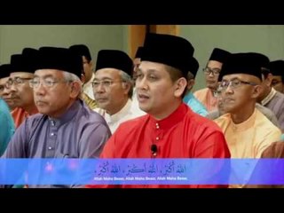 Takbir raya Aidilfitri KPM