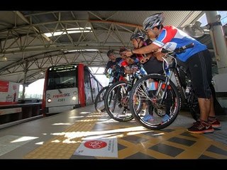 Basikal sepenuhnya dibenarkan dibawa ke dalam LRT