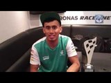Hafizh Syahrin naik podium di GP San Marino