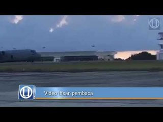 Pesawat C130 TUDM buat pendaratan cemas