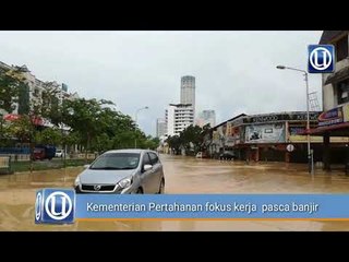 Kementerian Pertahanan fokus kerja pasca banjir