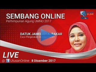 Sembang online bersama Datuk Jamelah A. Bakar