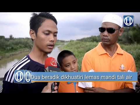 Dua beradik dikhuatiri lemas mandi tali air