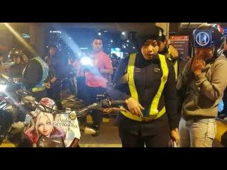 Lawan arus elak ditahan JPJ