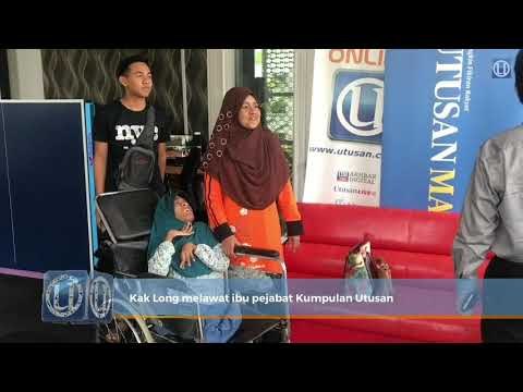 Kak Long melawat ibu pejabat Kumpulan Utusan