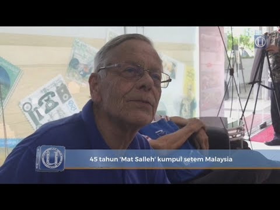 45 tahun 'Mat Salleh' kumpul setem Malaysia