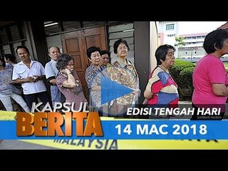 KAPSUL BERITA EDISI TENGAH HARI: Kos PRU14 RM400 juta