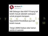 DAP makin terdesak, hasut kanak-kanak benci kerajaan