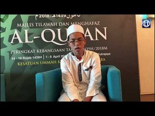 Penghafal al-Quran pulih kanser tahap empat
