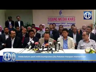 Felda belum pasti milik bumiputera jika Pakatan Harapan memerintah