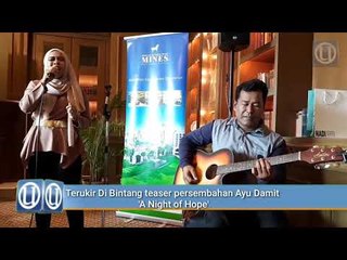 Ayu Damit bagi teaser malam amal 'A Night of Hope' NADI