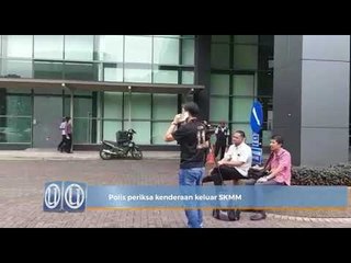 Polis periksa kenderaan keluar di SKMM