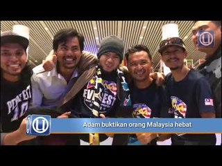 Adam buktikan orang Malaysia hebat