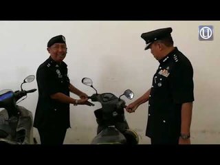 Campak anak elak ditahan polis