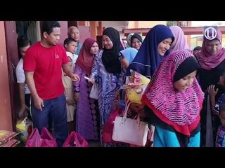 100 keluarga miskin terima bantuan SMP