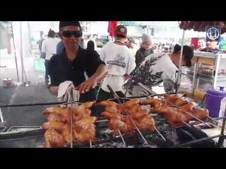 Buta tidak halang panggang ayam