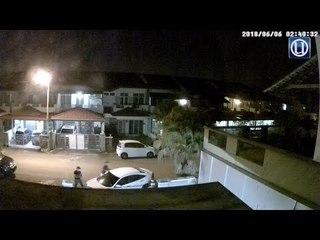 Guru, wartawan rugi RM1,000 rumah disimbah cat merah