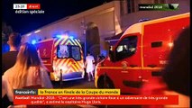 Mondial: Trente blessés à Nice cette nuit dans un mouvement de panique quand les gens qui fêtaient la victoire des Bleus ont cru à des coups de feu