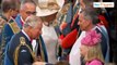 The Queen and Royal Family Appearance at Royal Air Force 100th anniversary celebrations