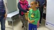 Ayer participé de una linda cámara sorpresa con niñas y niños que se estaban vacunando en el Hospital Pereira Rossell con los amigos de OPS/OMS Uruguay- PAHO/WH