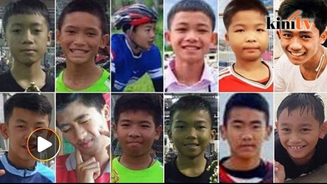 12 pemain bola sepak, jurulatih selamat keluar dari gua