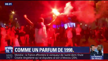 "On est en finale!" Ces images de liesse partout en France qui rappellent déjà 1998 ⚽
