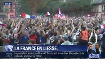 De l’Hôtel de ville aux Champs-Élysées, Paris a fêté toute la soirée la victoire des Bleus