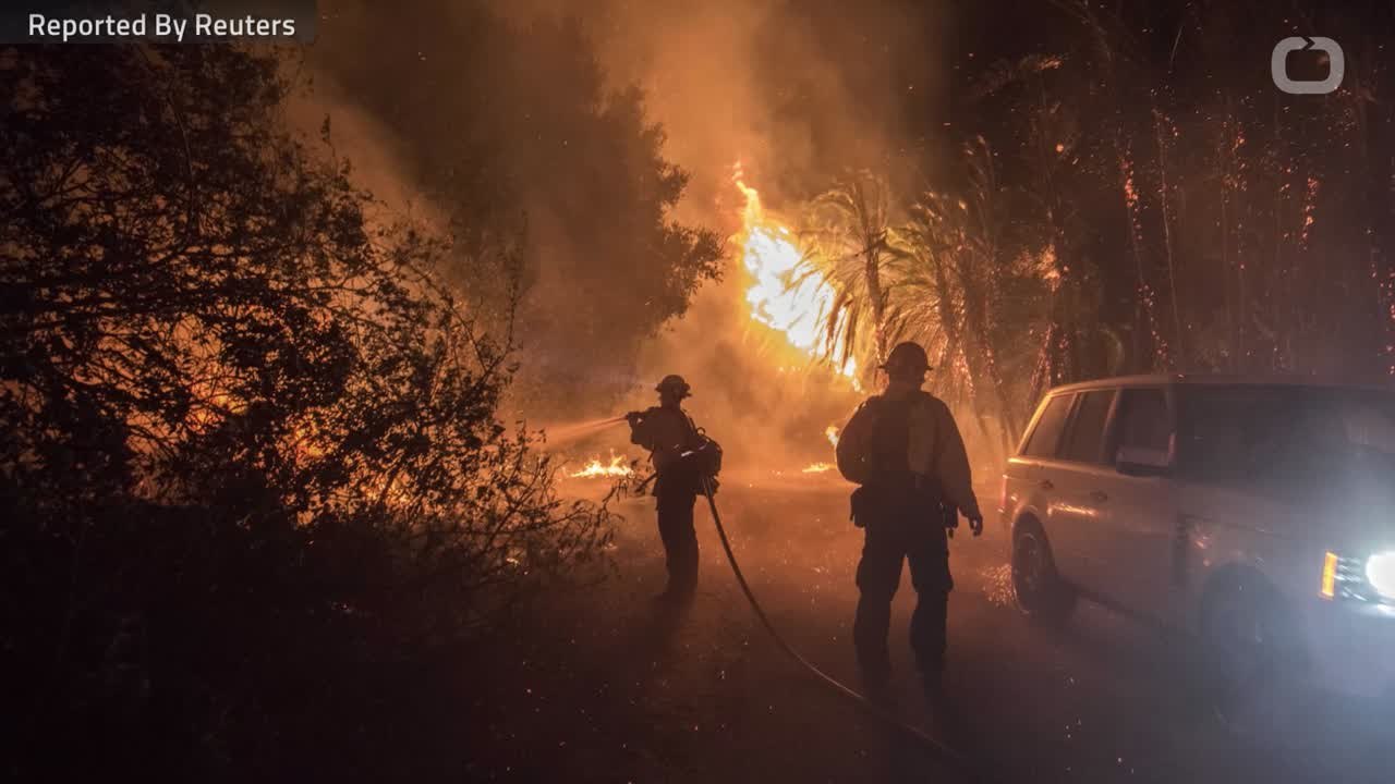 California: Firefighters Gaining On Fires Because Of Cooler Weather