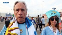 ¿Cómo vivieron los hinchas en Rusia la derrota de Uruguay? El video con los comentarios de los fanáticos.