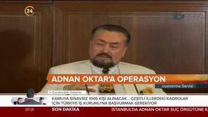 Adnan Oktar'a operasyon