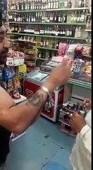One papu fake Singh walks into a shop and tries his scam bullshit lol