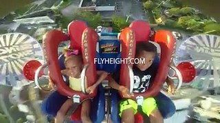 Brother And Sister Rode The Slingshot Like It Was Nothing