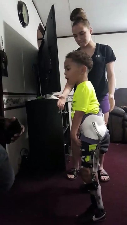 Dad Told His Son To Get Up And Walk But It's Not As Easy As You Would Think