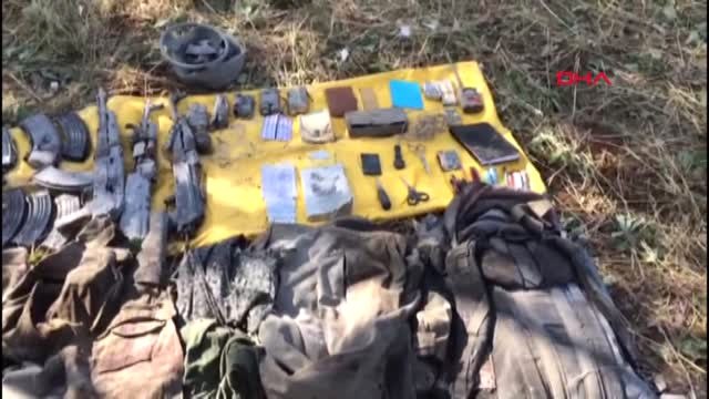 Diyarbakır Kulp İlçesi Kırsalında 3 Terörist Öldürüldü