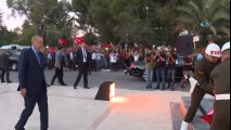Cumhurbaşkanı Erdoğan, KKTC Cumhurbaşkanı Akıncı İle Bir Araya Geldi