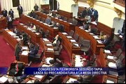Segundo Tapia anuncia su precandidatura a Mesa Directiva del Congreso
