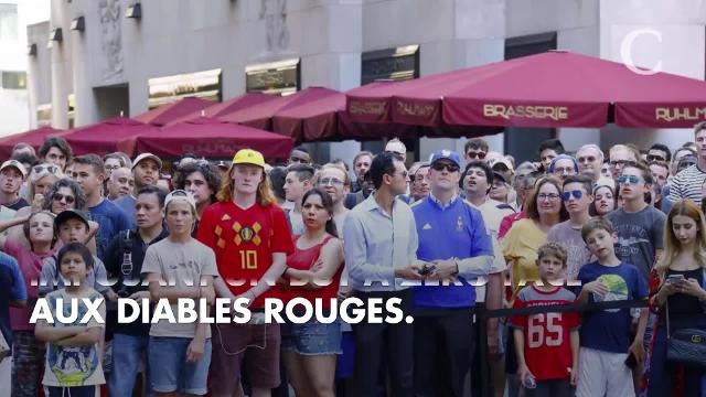 PHOTOS. Coupe du monde 2018 : la joie fantastique des supporters des Bleus après la qualification pour la finale