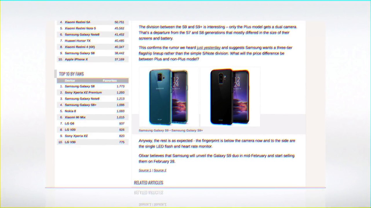 Samsung Galaxy S9 & S9+ Rilis Februari 2018?