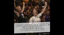 Victoire face à la Belgique: C'est l'euphorie partout en France