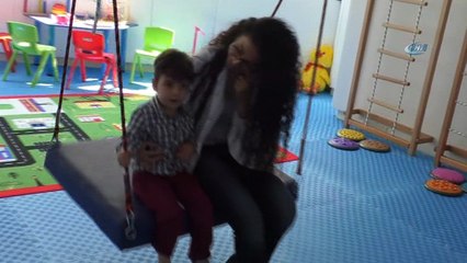 Çocuklar ‘ergoterapi’ ile engellerini eğlenerek aşıyor