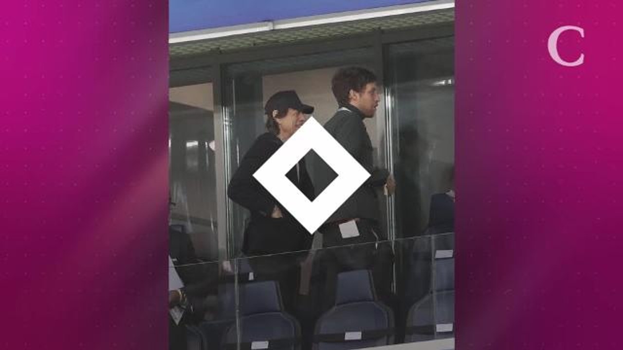 PHOTOS. Coupe du monde 2018: Mick Jagger, sa soirée foot avec son fils Lucas devant France-Belgique