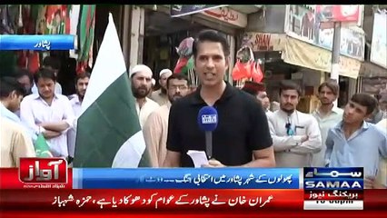 Peshawar Se Kitne Percent Log PTI Ke Haq Me Hain..