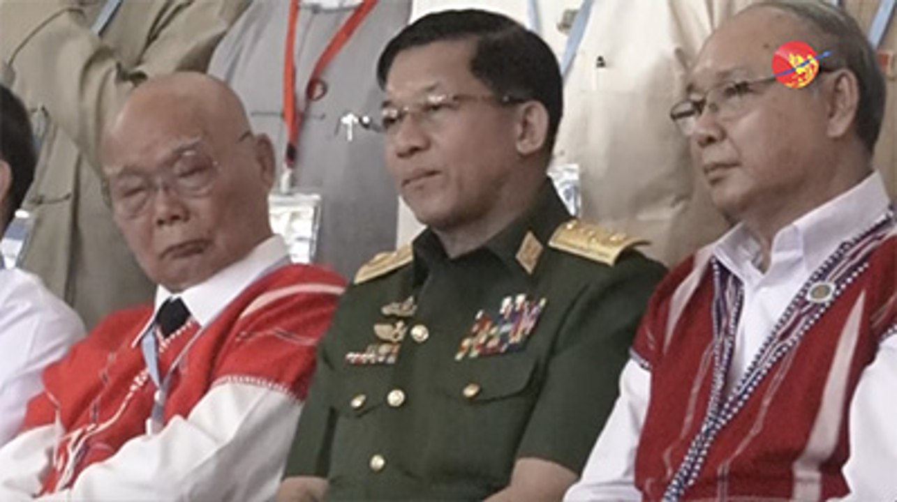 အင္အားအားလံုးဟာ တကယ့္ ဓမၼလမ္းေၾကာင္း အေပၚ ရွိဖို႔လိုေၾကာင္း မင္းကိုႏိုင္ ေျပာ (႐ုုပ္/သံ)