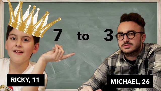 Adults Vs. Kids Basic Math