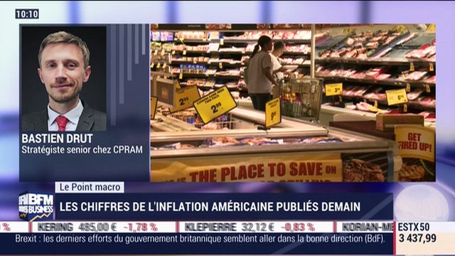 Le point macro: Les chiffres de l'inflation américaine publiés demain - 11/07