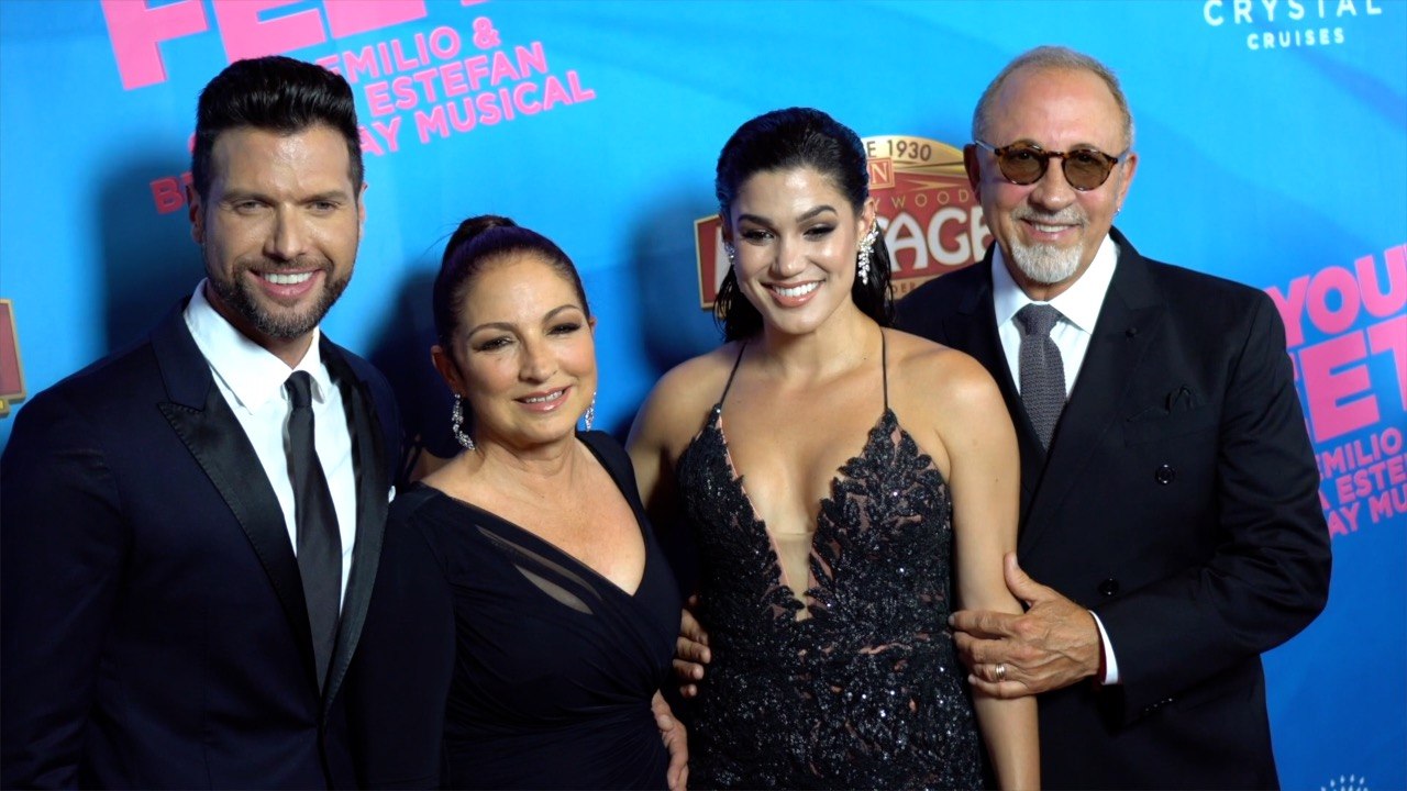 Gloria Estefan and Emilio Estefan "On Your Feet!" Los Angeles Premiere